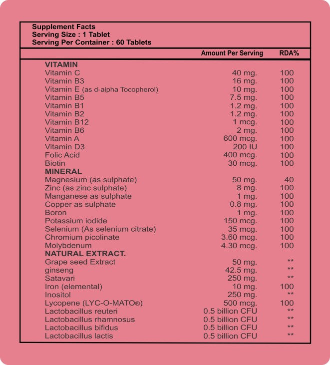 DAILY MULTIVITAMIN WOMEN