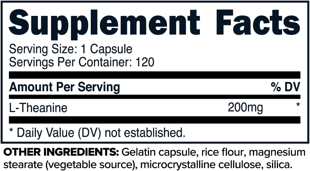 L-Theanine 200mg