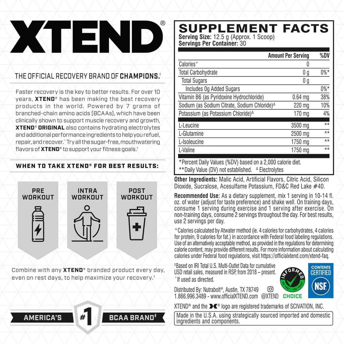 XTEND BCAA