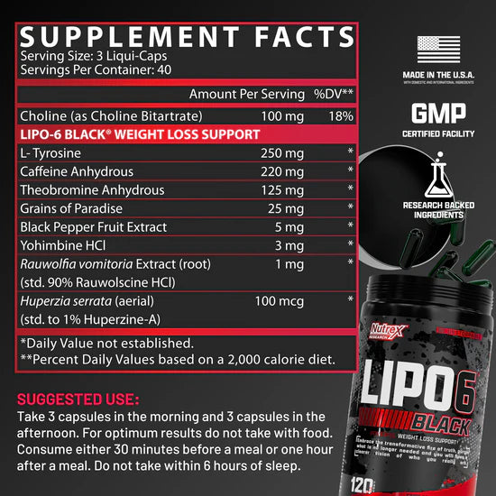 Lipo 6 Black