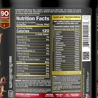 Isoflex 100% pure whey protein