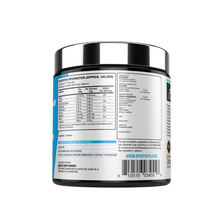 BPI Sports L-Arginine - Unflavoured