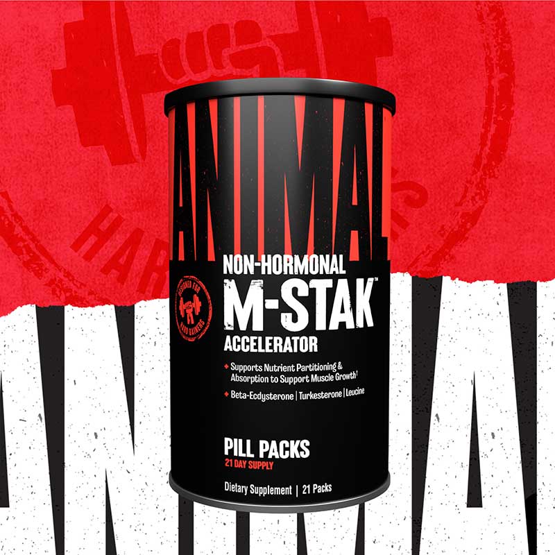 Animal M-Stak Non-Hormonal Muscle-Building Formula