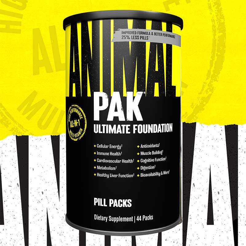 Animal Pak Comprehensive All-in-One Multivitamin and Supplement Pack