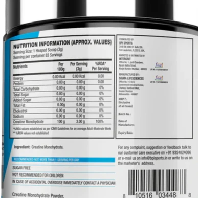 BPI MICRONIZED CREATINE