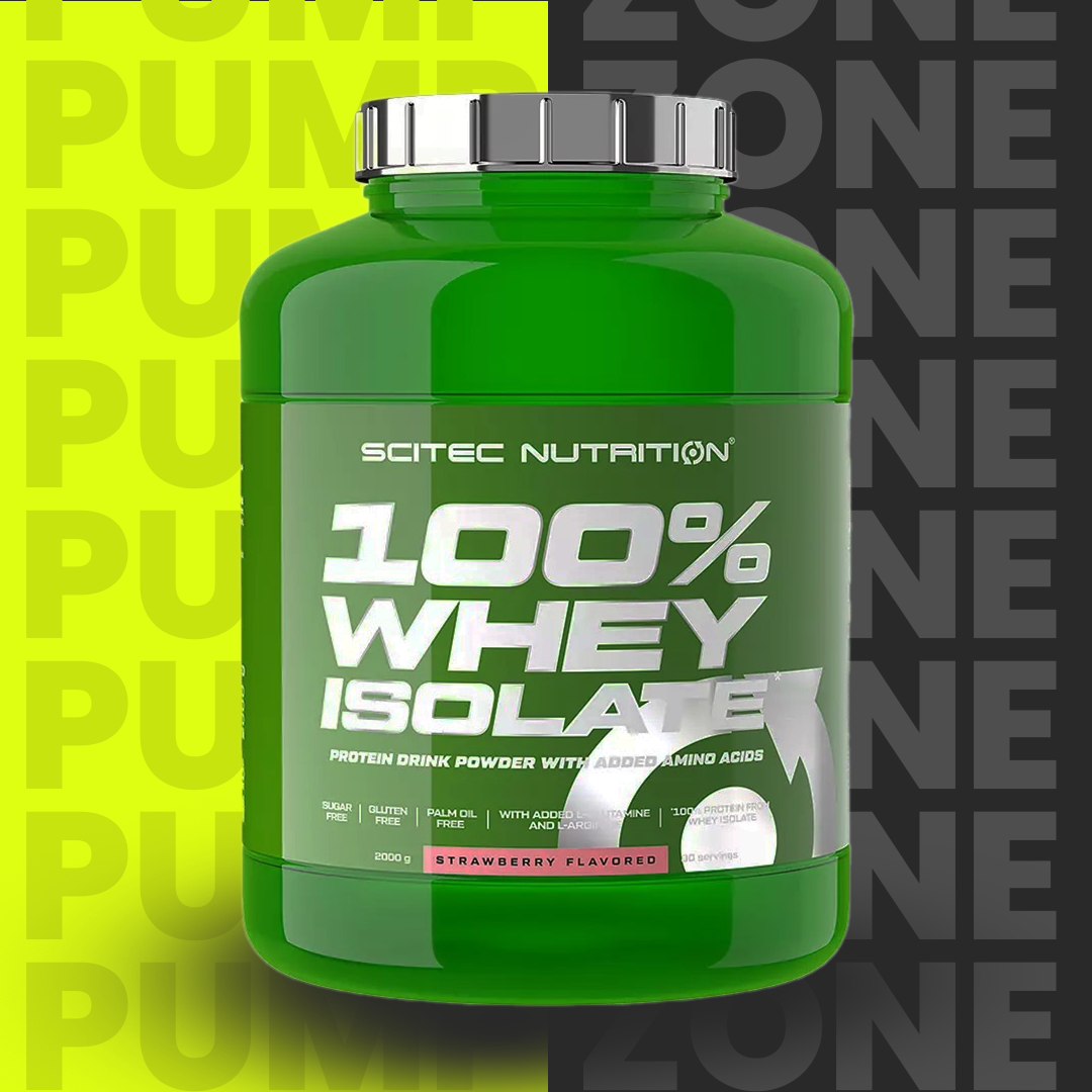 100% whey isolate